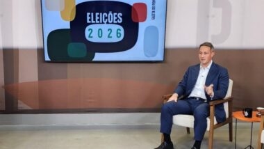 Entrevista Guilherme Derrite, candidato ao Senado em São Paulo.