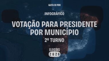 Como foi o desempenho de Flávio Bolsonaro e Lula em todos os municípios do país.