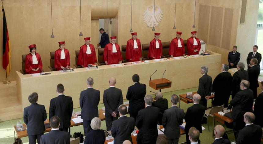 Sessão do Poder Judiciário na Alemanha