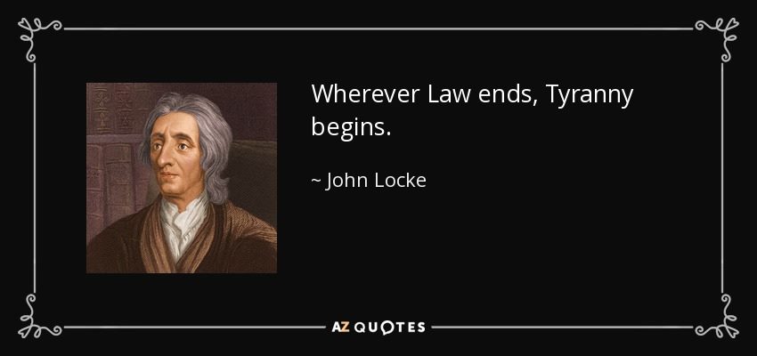 Locke - law ends